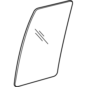Ford 4L3Z-1829700-BA Glass - Quarter Window