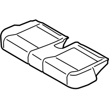 Ford CK4Z-9963841-H Pad - Rear Seat Cushion