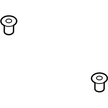 Ford -W709309-S300 Rear Molding Nut -W709309-S300 Ford Rear Molding Nut Illustration 1 of 1
