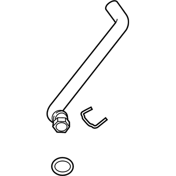 Ford F-150 Coolant Reservoir Hose - FL3Z-8260-C