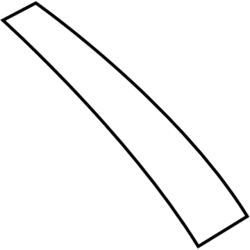 8T4Z-7841018-A Ford Rear Molding, Passenger Side Illustration 1 of 1