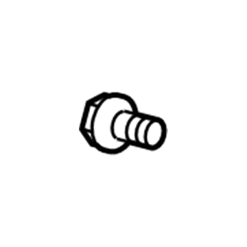 Ford -W504696-S303 Adjust Handle Screw, Front Passenger Side -W504696-S303 Ford Adjust Handle Screw, Front Passenger Side Illustration 1 of 1