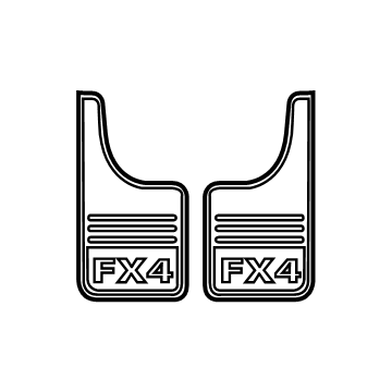 Ford VHL3Z-16A550-M Kit - Mudflap