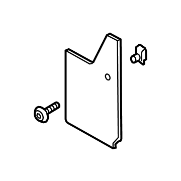 Ford FL3Z-16A550-AA Kit - Mudflap