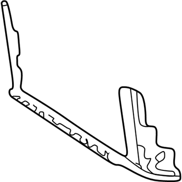 Lincoln LS Air Deflector - 2W4Z-19E667-AA
