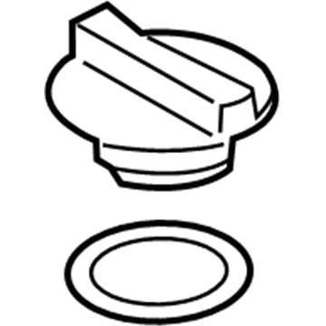 Ford F2GZ-6766-C Cap Assembly - Oil Filler