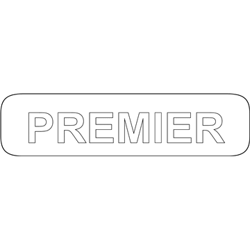 Mercury 2L2Z-7842528-AA Name Plate