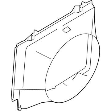 Ford 5C2Z-8146-BA Shroud - Radiator Fan
