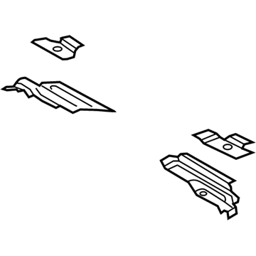 Lincoln FL3Z-1510414-A Member Assembly - Floor Cross