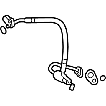 Lincoln 9E5Z-19D734-A Tube - Compressor To Manifold