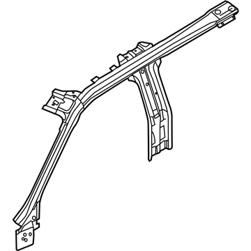 BL3Z-1651186-A Ford Inner Rail, Upper Passenger Side Illustration 1 of 1