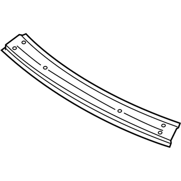9L3Z-1503418-A Ford Windshield Header, Front Illustration 1 of 1