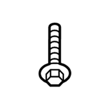 Ford -W715060-S450B Screw And Spring Washer Assembly