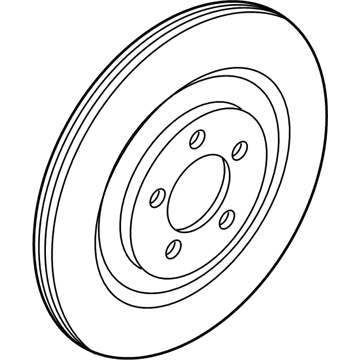 Lincoln L1MZ-2C026-A Rotor Assembly - Brake