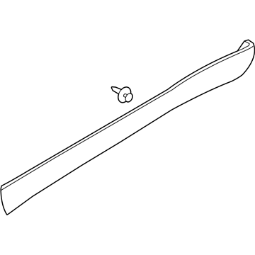 Mercury 5E6Z-7810176-AAPTM Moulding