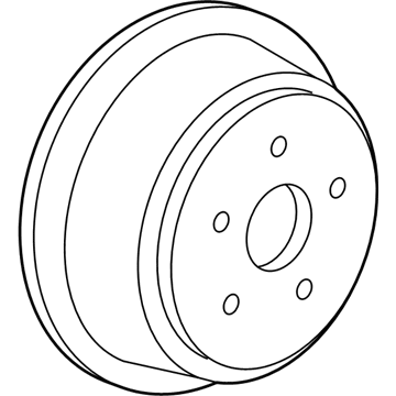 Mercury 5U2Z-1V125-DC Rotor Assembly