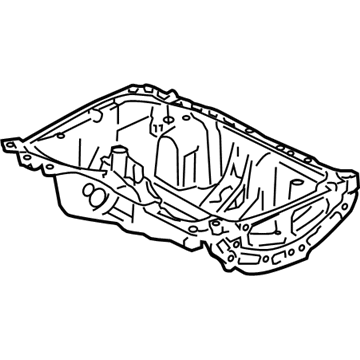 Ford 3M4Z-6675-AA Pan Assembly - Engine Oil