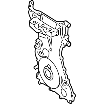 Ford 5M6Z-6019-AA Cover - Cylinder Front