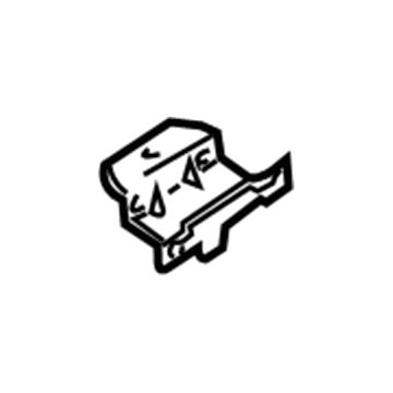 Ford F4ZZ-16707-A Retainer