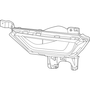 Ford ML3Z-15200-A Lamp Assembly - Fog - Front