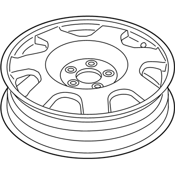 Ford FR3Z-1007-G Wheel Assembly