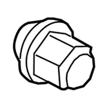 Ford ACPZ-1012-M Nut - Wheel