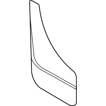 Ford Mud Flaps - 7T4Z-16A550-A