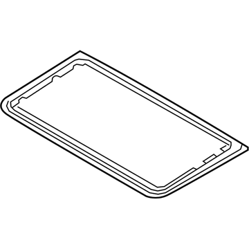Ford LB5Z-78500A18-A Glass