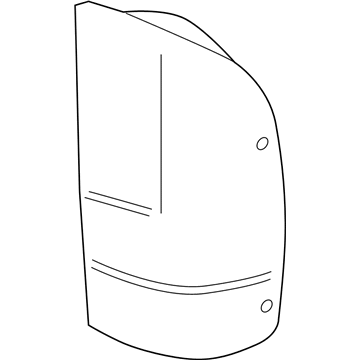 Ford 1L5Z-13404-CA Lamp Assembly - Rear, Stop And Flasher