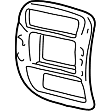Ford 5L5Z-1004302-JAA Panel Assembly - Instrument Trim
