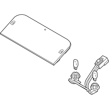 Ford 6C2Z-13A613-A Lamp Assembly - Rear - High Mounted