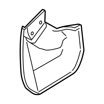 Ford BK3Z-9928370-AA Shield - Splash - Wheelhouse
