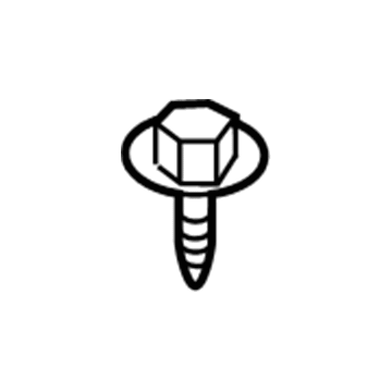Ford -W611104-S55 Screw