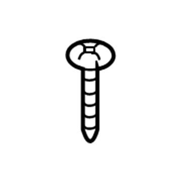Ford -N610021-S424 Screw - Oval Head - Self Tapping