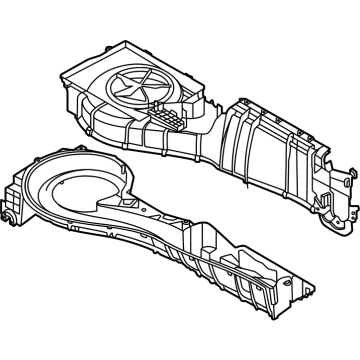 Ford MB3Z-19930-K Blower Case