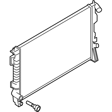 Ford BB5Z-8005-E Radiator Assembly