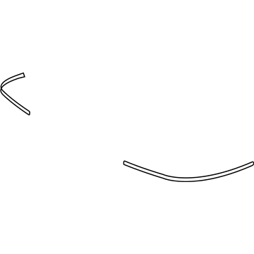 Mercury 3W3Z-17C829-BA Molding - Bumper Bar