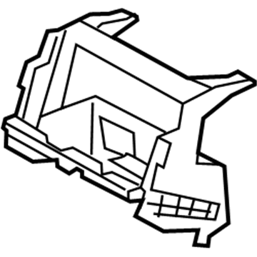 Ford D2BZ-18888-A Support Assembly - Radio