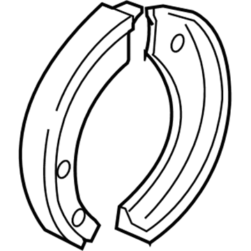 Ford BU2Z-2648-B Kit - Parking Brake Linings