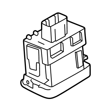 Ford PR3Z-13A350-AA Motion Sensor Bracket PR3Z-13A350-AA Ford Motion Sensor Bracket Illustration 1 of 1