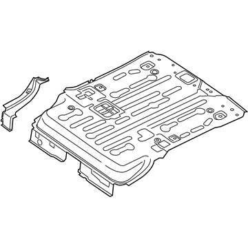 Ford FV6Z-1711215-AB Pan Assembly - Floor