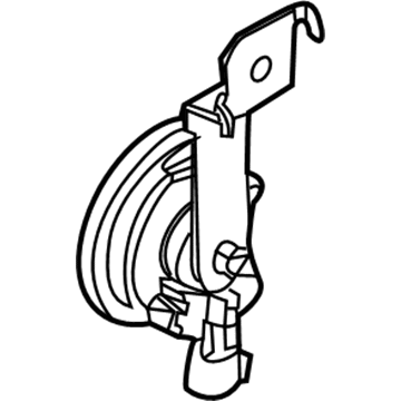 Ford MA1Z-13832-C Horn Assembly