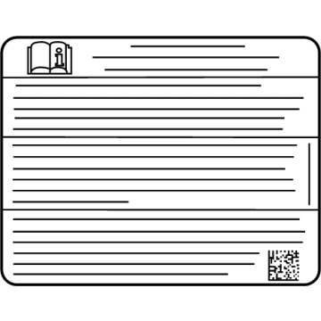 Ford DU5Z-1532-B Decal