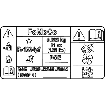 Ford LJ9Z-1503050-B Decal