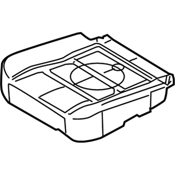 Ford 5F9Z-74632A23-AA Pad - Seat Cushion