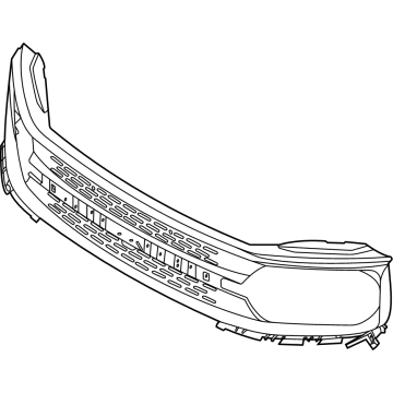 Ford M1PZ8200CCPTM Grille Assembly - Radiator