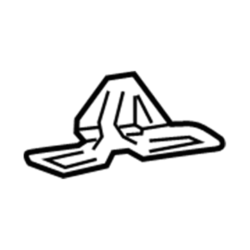 Ford BB5Z-7850980-A Retainer - Roof Headlining