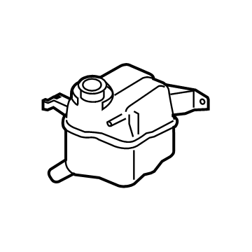 Ford CA8Z-8A080-A Tank Assembly - Radiator Overflow