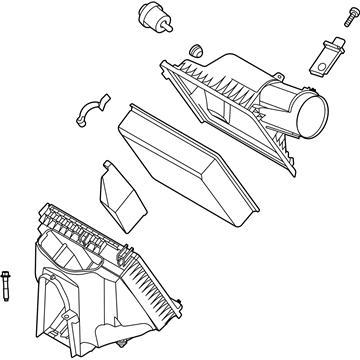 Ford LC3Z-9600-G Cleaner Assembly - Air