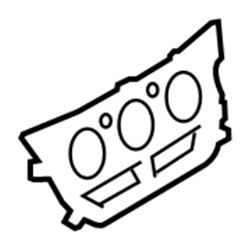 Ford DT1Z-9904644-AB Panel Assembly - Instrument Lower